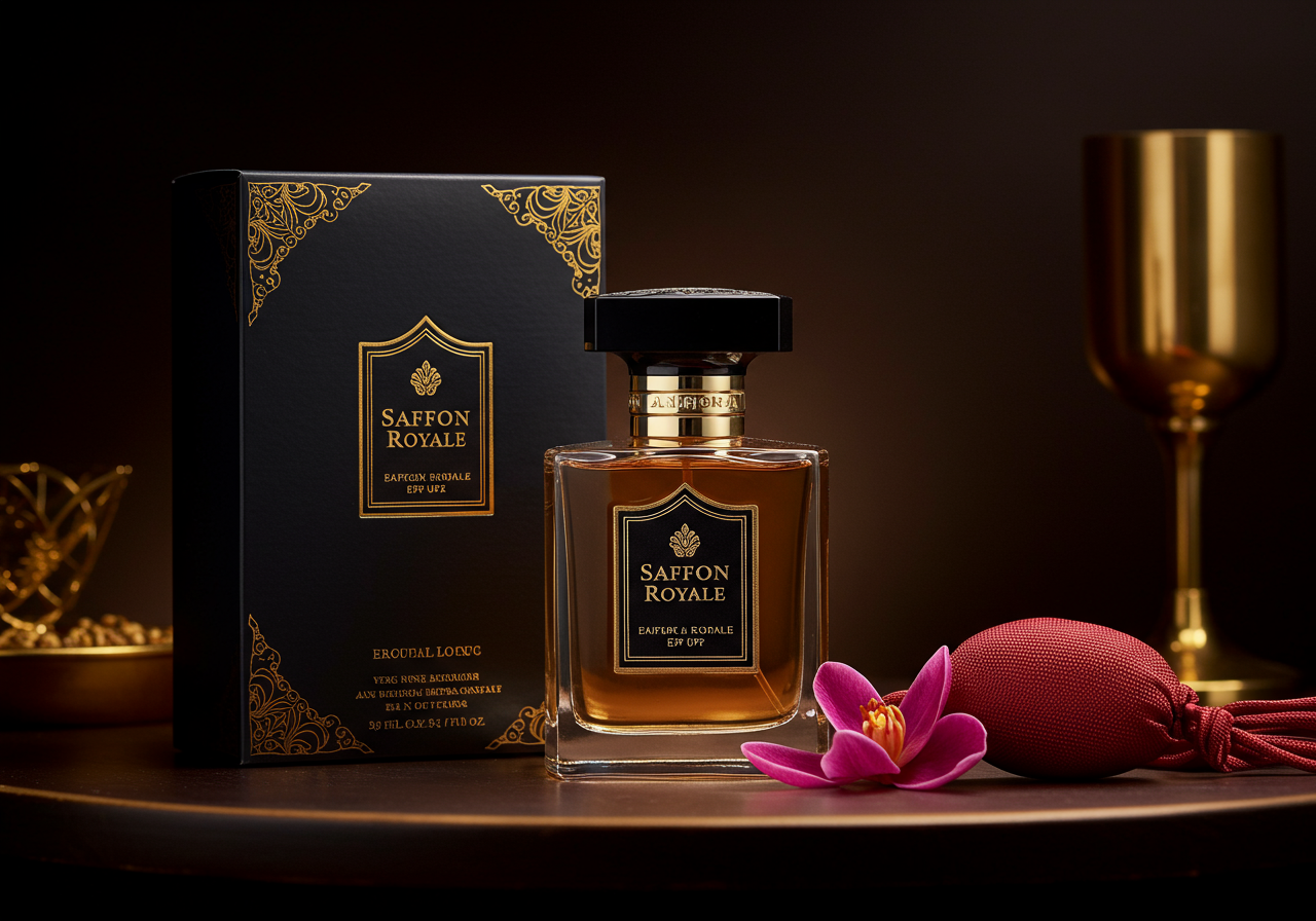Saffron Royale EDP — luxury fragrance