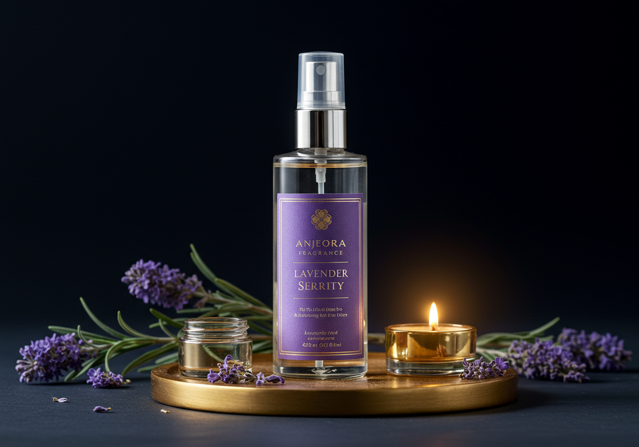 Lavender Serenity Spray — luxury fragrance product
